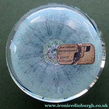 Load image into Gallery viewer, Vintage 1970s Perthshire Paperweight - 13 Spokes Scottish Glass
