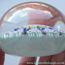 Load image into Gallery viewer, Vintage 1970s Perthshire Paperweight - 13 Spokes Scottish Glass
