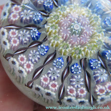 Load image into Gallery viewer, Vintage 1970s Perthshire Paperweight - 13 Spokes Scottish Glass
