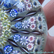 Load image into Gallery viewer, Vintage 1970s Perthshire Paperweight - 13 Spokes Scottish Glass
