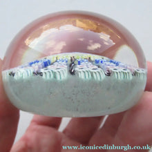 Load image into Gallery viewer, Vintage 1970s Perthshire Paperweight - 13 Spokes Scottish Glass
