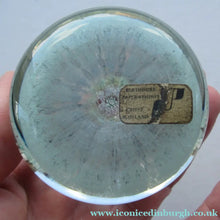 Load image into Gallery viewer, Vintage 1970s Perthshire Paperweight - 13 Spokes Scottish Glass
