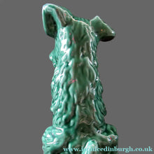 Load image into Gallery viewer, Vintage Large Seated Green Sylvac Terrier 
