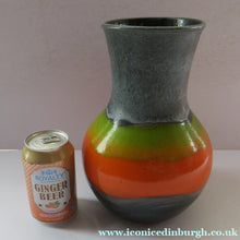 Load image into Gallery viewer, 1960s West German Pottery Vase. Dumler and Breiden. Fat Lava

