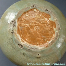Load image into Gallery viewer, 1940s UPCHURCH Large British Studio Art Pottery Bowl in Olive Green and Grey Tones
