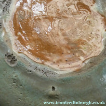 Load image into Gallery viewer, 1940s UPCHURCH Large British Studio Art Pottery Bowl in Olive Green and Grey Tones

