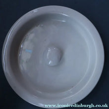 Load image into Gallery viewer, Early 20th Century Antique Grimwades White Hooped Household Jar or Canister. RICE (in green letters)
