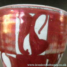 Load image into Gallery viewer, Rare Aldermaston Pottery Abstract Lustre Abstract. 1967 Alan Caiger-Smith Mark on Base
