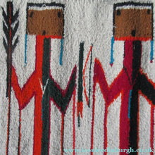 Load image into Gallery viewer, Vintage Navajo Yei Yei Pictorial Rug or Wall Hanging
