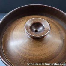 Load image into Gallery viewer, LARGEST 1960s DENBY Arabesque Lidded Casserole High Pot. 6 inches in height
