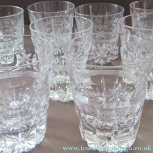 Load image into Gallery viewer, 1930s Large Art Deco Whisky Tumblers Art Deco Webb Corbett
