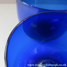Load image into Gallery viewer, Pair of 19th Century Antique Bristol Blue Fingers Bowls
