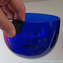 Load image into Gallery viewer, Set of Four 19th Century Antique Bristol Blue Fingers Bowls
