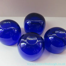 Load image into Gallery viewer, Set of Four 19th Century Antique Bristol Blue Fingers Bowls
