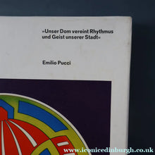 Load image into Gallery viewer, Limited Edition: 1970s Emilio Pucci Porcelain Plate for Rosenthal. Entitled "Our Cathedral". No. 11 BOXED
