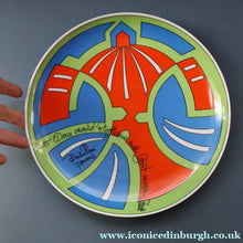 Load image into Gallery viewer, Limited Edition: 1970s Emilio Pucci Porcelain Plate for Rosenthal. Entitled "Our Cathedral". No. 11 BOXED
