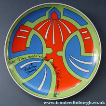 Load image into Gallery viewer, Limited Edition: 1970s Emilio Pucci Porcelain Plate for Rosenthal. Entitled "Our Cathedral". No. 11 BOXED
