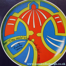 Load image into Gallery viewer, Limited Edition: 1970s Emilio Pucci Porcelain Plate for Rosenthal. Entitled "Our Cathedral". No. 11 BOXED
