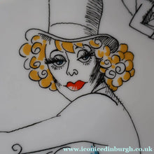 Load image into Gallery viewer, Limited Edition Porcelain Plate MARLENE DIETRICH for Rosenthal by Ernst Maria Lang
