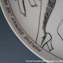 Load image into Gallery viewer, Limited Edition Porcelain Plate MARLENE DIETRICH for Rosenthal by Ernst Maria Lang
