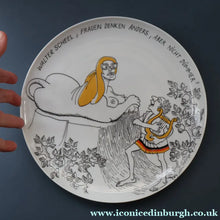 Load image into Gallery viewer, Limited Edition Porcelain Plate Walter Sheel for Rosenthal by Ernst Maria Lang
