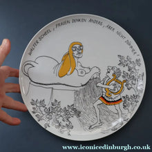 Load image into Gallery viewer, Limited Edition Porcelain Plate Walter Sheel for Rosenthal by Ernst Maria Lang
