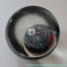 Load image into Gallery viewer, LIMITED EDITION Scottish Caithness Glass Paperweight: Artic Night by Colin Terris; 1978 BOXED
