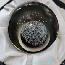 Load image into Gallery viewer, LIMITED EDITION Scottish Caithness Glass Paperweight: Artic Night by Colin Terris; 1978 BOXED
