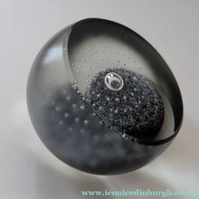 Load image into Gallery viewer, LIMITED EDITION Scottish Caithness Glass Paperweight: Artic Night by Colin Terris; 1978 BOXED
