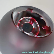 Load image into Gallery viewer, Fabulous LIMITED EDITION Scottish Caithness Glass Paperweight: Space Flower by Colin Terris; 1976 BOXED
