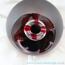 Load image into Gallery viewer, Fabulous LIMITED EDITION Scottish Caithness Glass Paperweight: Space Flower by Colin Terris; 1976 BOXED
