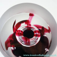 Load image into Gallery viewer, Fabulous LIMITED EDITION Scottish Caithness Glass Paperweight: Space Flower by Colin Terris; 1976 BOXED
