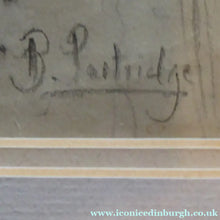 Load image into Gallery viewer, Victorian Pencil Life Study Drapery Study by Sir Bernard Partridge
