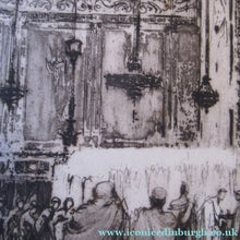Load image into Gallery viewer, LISTED ARTIST: William Walcot (1874 - 1943). Large Etching entitled "The Atrium to a House of a Patrician, Rome". Signed in Pencil
