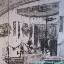 Load image into Gallery viewer, LISTED ARTIST: William Walcot (1874 - 1943). Large Etching entitled "The Atrium to a House of a Patrician, Rome". Signed in Pencil
