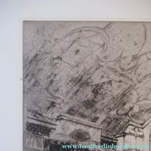 Load image into Gallery viewer, LISTED ARTIST: William Walcot (1874 - 1943). Large Etching entitled "The Atrium to a House of a Patrician, Rome". Signed in Pencil
