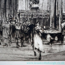 Load image into Gallery viewer, LISTED ARTIST: William Walcot (1874 - 1943). Large Etching entitled "The Atrium to a House of a Patrician, Rome". Signed in Pencil
