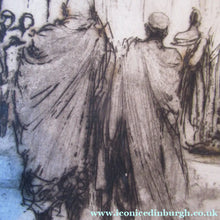 Load image into Gallery viewer, LISTED ARTIST: William Walcot (1874 - 1943). Large Etching entitled "The Atrium to a House of a Patrician, Rome". Signed in Pencil
