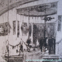 Load image into Gallery viewer, LISTED ARTIST: William Walcot (1874 - 1943). Large Etching entitled "The Atrium to a House of a Patrician, Rome". Signed in Pencil

