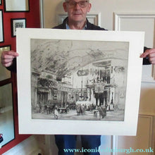 Load image into Gallery viewer, LISTED ARTIST: William Walcot (1874 - 1943). Large Etching entitled "The Atrium to a House of a Patrician, Rome". Signed in Pencil
