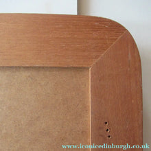 Load image into Gallery viewer, Vintage 1960s 1970s Teak Wall Mirror Clark Eaton Label Large
