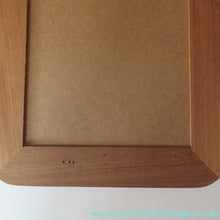 Load image into Gallery viewer, Vintage 1960s 1970s Teak Wall Mirror Clark Eaton Label Large
