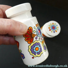 Load image into Gallery viewer, 1960s Lord Nelson Gaytime Pottery. Sugar Shaker and Salt Pot
