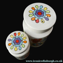 Load image into Gallery viewer, 1960s Lord Nelson Gaytime Pottery. Sugar Shaker and Salt Pot
