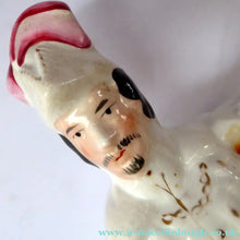 Load image into Gallery viewer, LOUIS NAPOLEON on Horseback. Rarer 19th Century ANTIQUE Staffordshire Figurine 1850s
