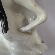 Load image into Gallery viewer, LOUIS NAPOLEON on Horseback. Rarer 19th Century ANTIQUE Staffordshire Figurine 1850s
