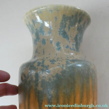 Load image into Gallery viewer, Lovely 1930s RUSKIN POTTERY Large Vase with Crystalline Glazes. 9 3/4 inches in height
