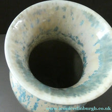 Load image into Gallery viewer, Lovely 1930s RUSKIN POTTERY Large Vase with Crystalline Glazes. 9 3/4 inches in height
