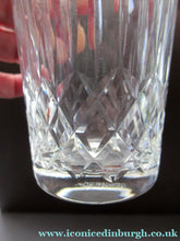 Load image into Gallery viewer, Set of Six Tall Vintage Edinburgh Crystal Whisky Glasses 1950s Appin Pattern

