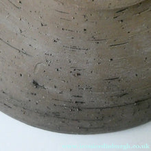 Load image into Gallery viewer,  Vintage 1960s STUDIO POTTERY Shallow Pottery Bowl; Possibly Scandinavian. Signed HS / 1963
